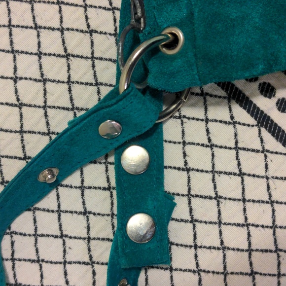 Vintage Real Suede Purse - Picture 5 of 7